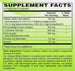 Brain support gingko biloba 120 vegetarian capsules chicago health label