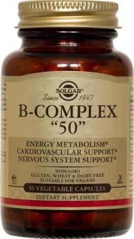 B-Complex "50"  100 Vegetable Capsules