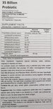 Ingredients Chicago Health Foods 35 Billion Probiotic Supplement