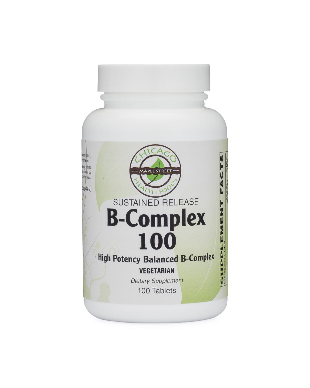 B-Complex 100-supplement-Chicago-Health-Foods