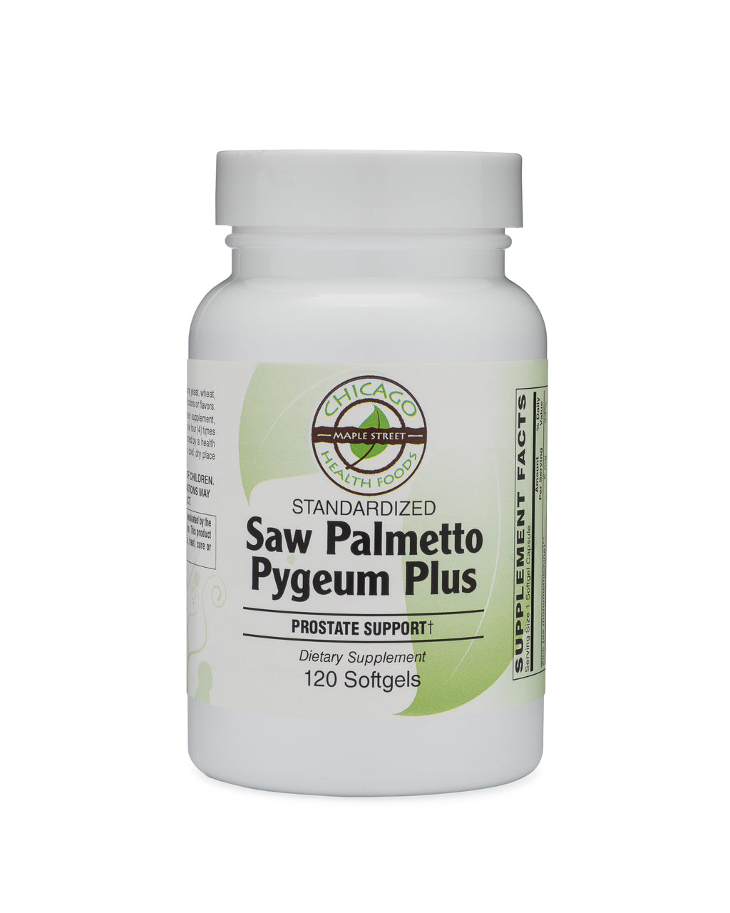 Saw Palmetto Pygeum standardized-supplement-Chicago-Health-Foods