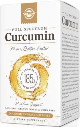 Full Spectrum Curcumin 60 liquid softgels