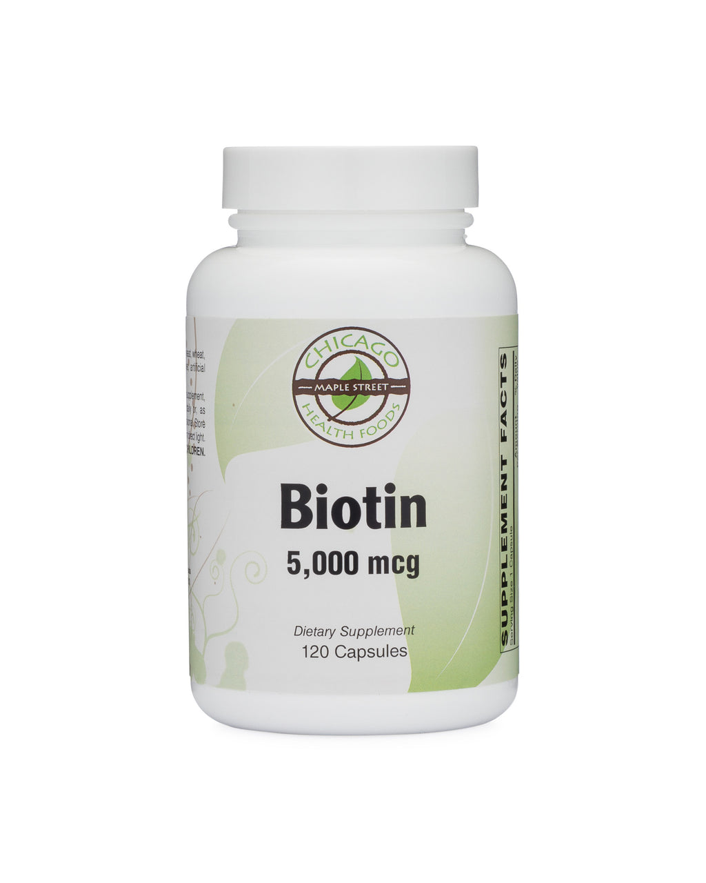 Biotin 5,000 mcg-supplement-Chicago-Health-Foods