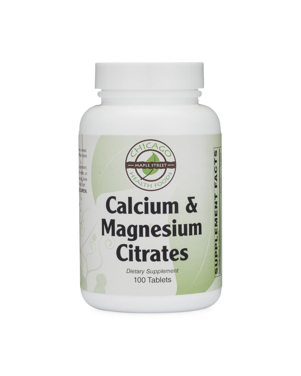 Calcium & Magnesium Citrates-supplement-Chicago-Health-Foods