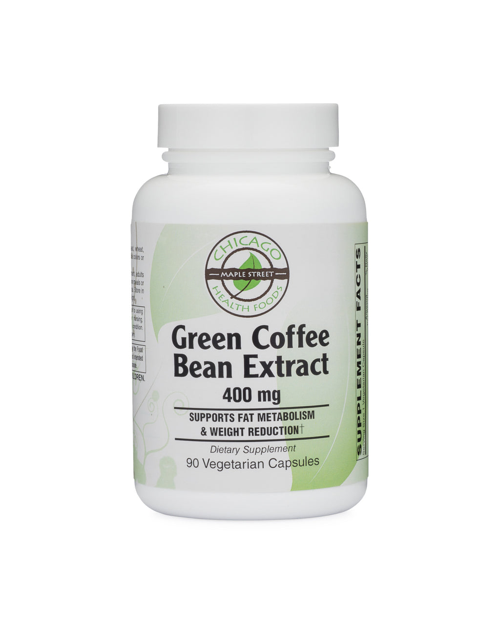 Chicago Health Foods Green Coffee Bean Extract Weight Loss Supplement