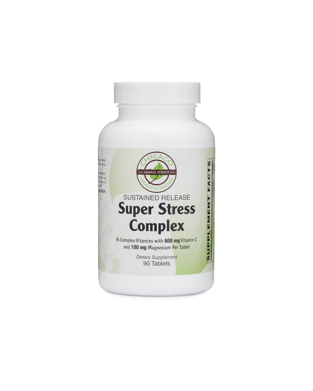 Stress complex sustained-release valerian b vitamins magnesium 60 tablets chicago health