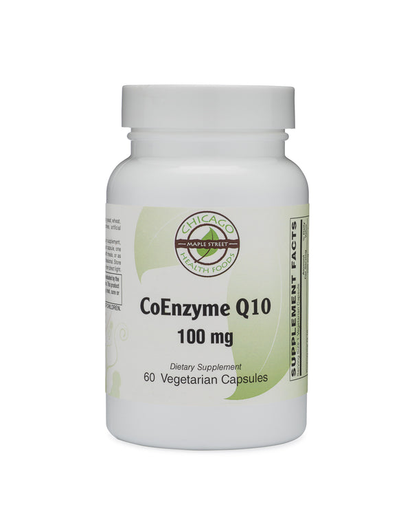 CoEnzyme Q10 100mg-supplement-Chicago-Health-Foods