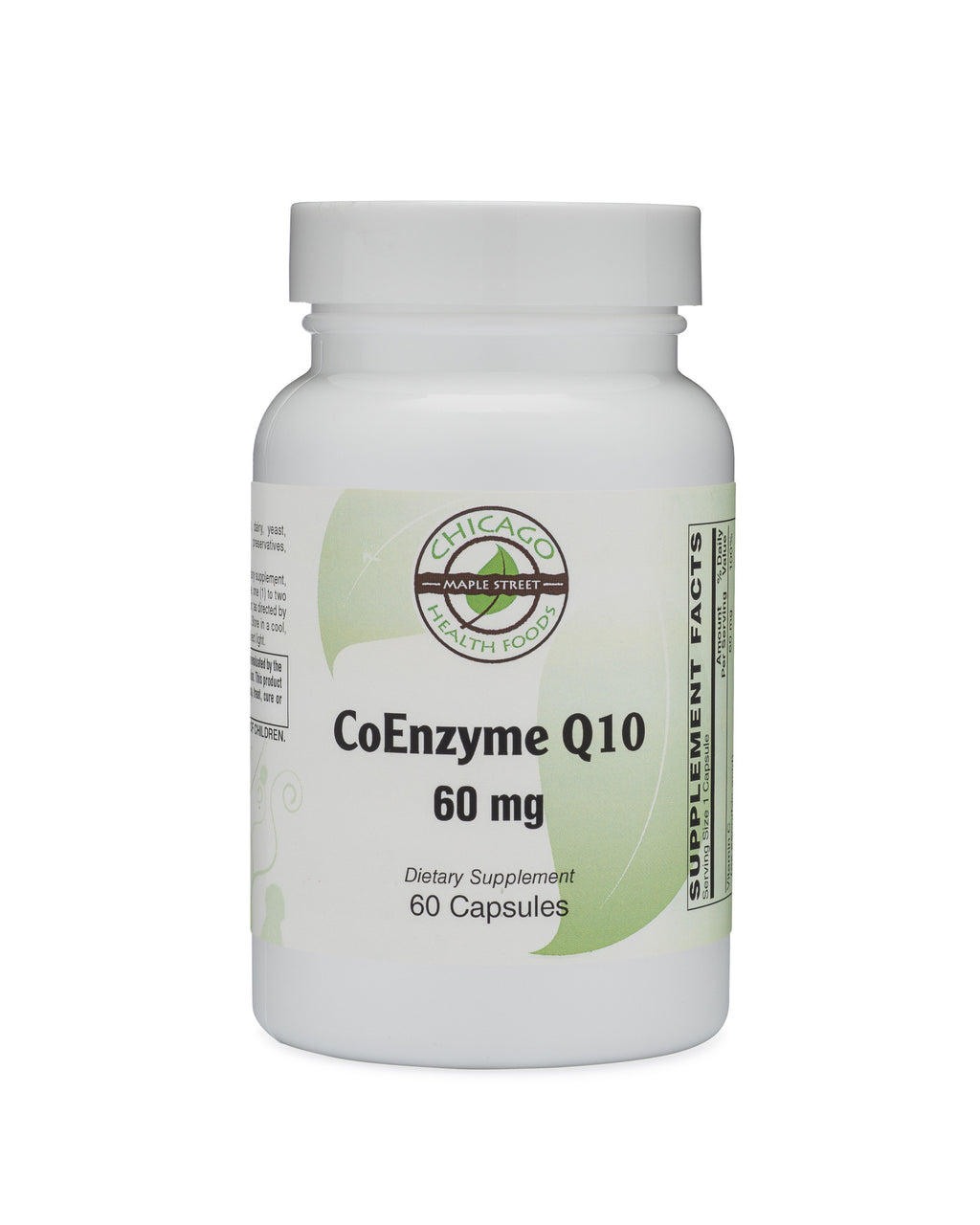 CoEnzyme Q10 60mg-supplement-Chicago-Health-Foods