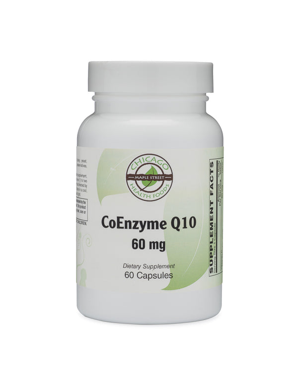 CoEnzyme Q10 60mg-supplement-Chicago-Health-Foods