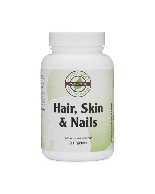 Hair skin nails-supplement-Chicago-Health-Foods