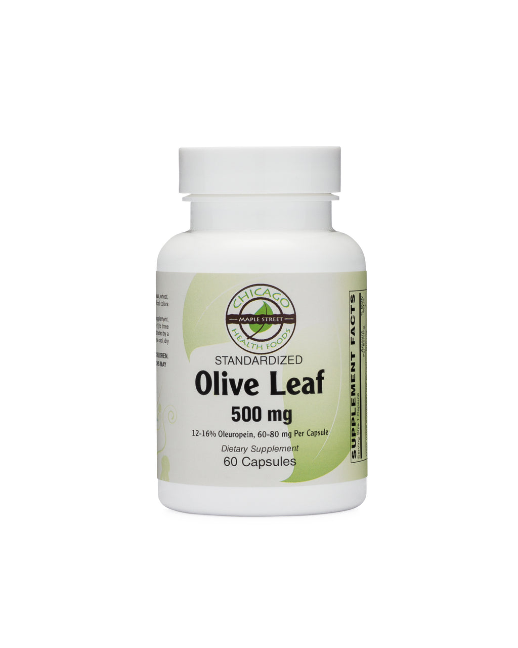 Olive Leaf-500mg-supplement-Chicago-Health-Foods