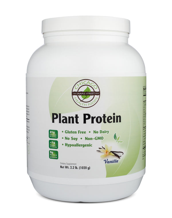 Plant Protein vanilla-supplement-Chicago-Health-Foods