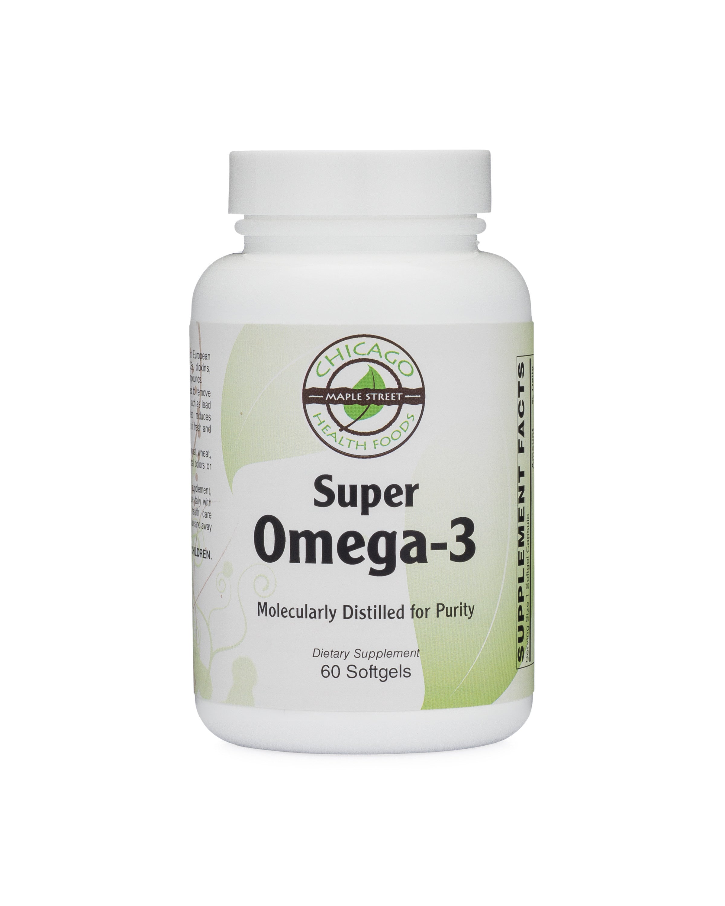 Super Omega-3 Fish oil Chicago Health, 60 softgels – Chicago