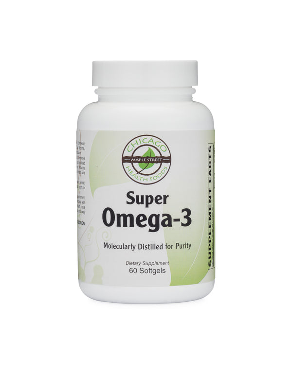 Super Omega 3 Fish oil-supplement-Chicago-Health-Foods