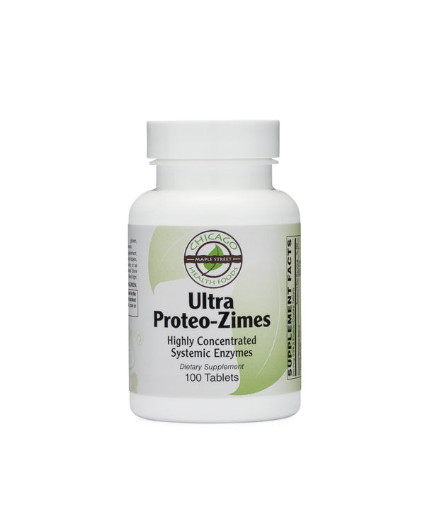 Ultra Proteo-Zimes (systemic enzymes)-supplement-Chicago-Health-Foods